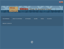 Tablet Screenshot of casanomadas.com